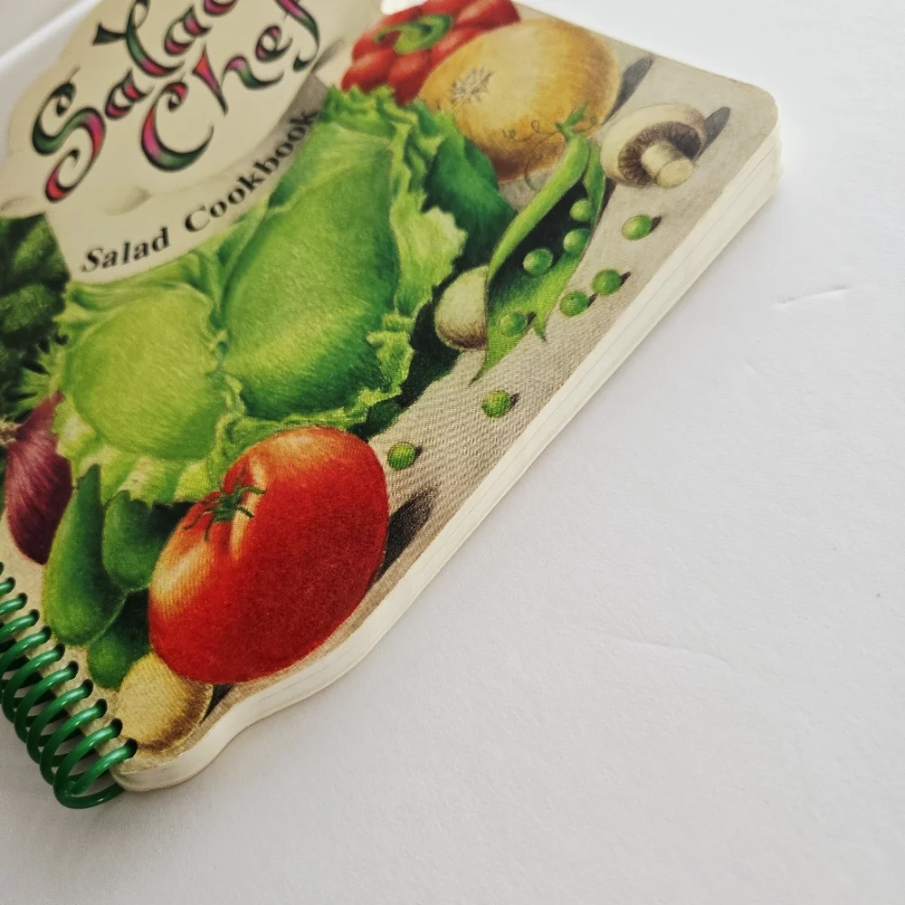 Salad Chef The Grand Cookbook Series Judith Bosley 1993 Recipes Salads Spiral